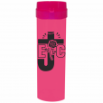 Coqueteleira EJC Jateado Fosco Rosa 480ml