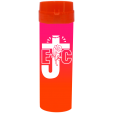 Coqueteleira EJC Bicolor Rosa Fluor x Laranja Fluor 480ml