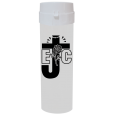 Coqueteleira EJC Jateado Fosco Branco 480ml