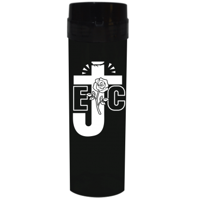 Coqueteleira EJC Jateado Fosco Preto 480ml