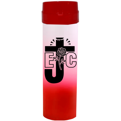 Coqueteleira EJC Jateado Vermelho Fluor 480ml