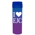 Coqueteleira I Love EJC Bicolor Azul Royal x Roxo Fluor 480ml