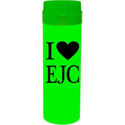 Coqueteleira I Love EJC Fosco Verde Fluor 480ml