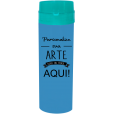 Coqueteleira Fosco Azul Bebê 480ml