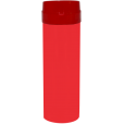 Coqueteleira Fosco Vermelho Fluor 480ml