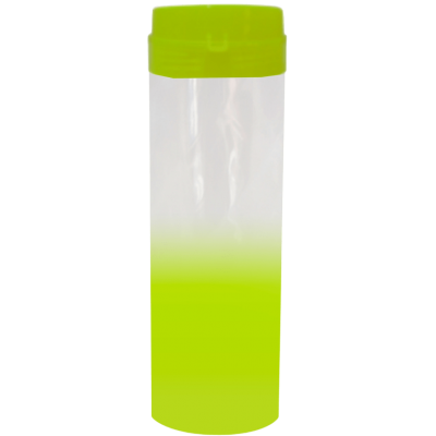 Coqueteleira Jateado Amarelo Fluor 480 ml