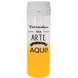 Coqueteleira Jateado Amarelo Ouro 480 ml