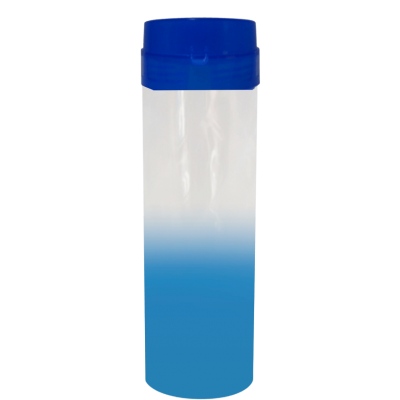 Coqueteleira Jateado Azul Bebê 480 ml