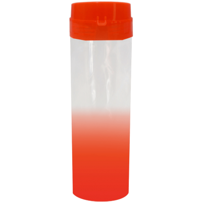 Coqueteleira Jateado Laranja Fluor 480 ml