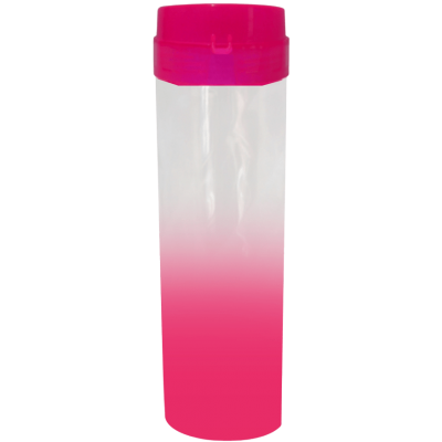 Coqueteleira Jateado Rosa Fluor 480 ml