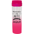 Coqueteleira Jateado Rosa Fluor 480 ml