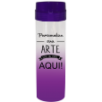 Coqueteleira Jateado Roxo Fluor 480 ml