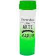 Coqueteleira Jateado Verde Fluor 480 ml