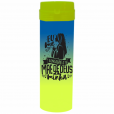 Coqueteleira Mãe de Deus Jateado Bicolor Azul x Amarelo 480ml