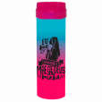 Coqueteleira Mãe de Deus Jateado Bicolor Azul x Rosa 480ml