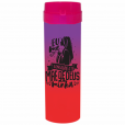 Coqueteleira Mãe de Deus Jateado Bicolor Roxo x Vermelho 480ml