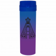 Coqueteleira Nossa Senhora Jateado Bicolor Azul x Roxo 480ml