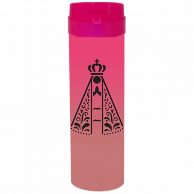 Coqueteleira Nossa Senhora Jateado Bicolor Rosa x Rosê 480ml