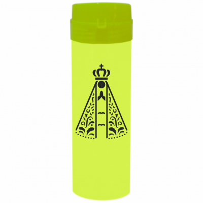 Coqueteleira Nossa Senhora Jateado Fosco Amarelo 480ml