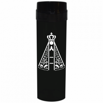 Coqueteleira Nossa Senhora Jateado Fosco Preto 480ml