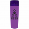 Coqueteleira Nossa Senhora Jateado Fosco Roxo 480ml