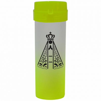 Coqueteleira Nossa Senhora Jateado Amarelo 480ml