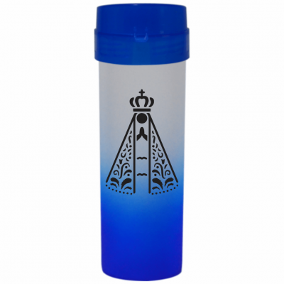 Coqueteleira Nossa Senhora Jateado Azul Royal 480ml