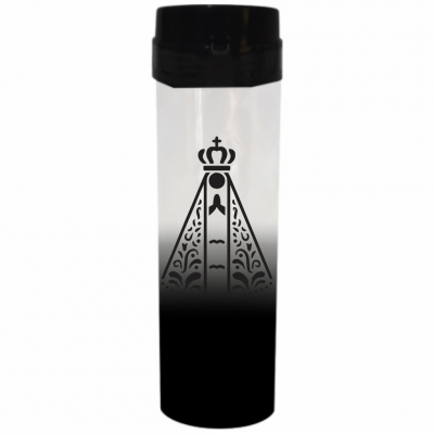 Coqueteleira Nossa Senhora Jateado Preto 480ml