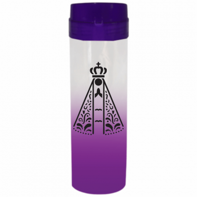 Coqueteleira Nossa Senhora Jateado Roxo 480ml