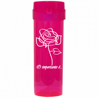 Coqueteleira O Importante e a Rosa Comum Rosa 480ml