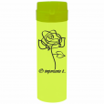 Coqueteleira O Importante e a Rosa Jateado Fosco Amarelo  480ml