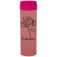 Coqueteleira O Importante e a Rosa Jateado Fosco Rosê 480ml