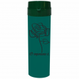 Coqueteleira O Importante e a Rosa Jateado Fosco Verde Escuro 480ml