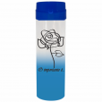 Coqueteleira O Importante e a Rosa Jateado Azul Bebê 480ml