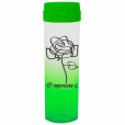 Coqueteleira O Importante e a Rosa Jateado Verde 480ml