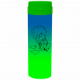 Coqueteleira Pequeno Príncipe 2 Jateado Bicolor Azul x Verde 480ml