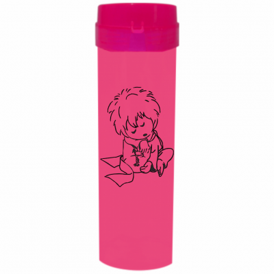 Coqueteleira Pequeno Príncipe 2 Jateado Fosco Rosa 480ml