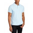 Camisa Polo Lisa Azul Claro