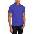 Camisa Polo Lisa Azul Marinho