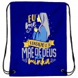 Mochila Mãe de Deus Oxford Azul Royal