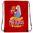 Mochila Mãe de Deus Oxford Vermelha