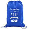 Mochila de TNT Azul 52x 34