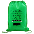 Mochila de TNT Verde 52x 34