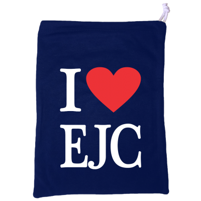 Sacolinha I Love EJC Azul Marinho