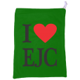 Sacolinha I Love EJC Verde Escuro