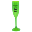 Taça de Champanhe Verde Neon