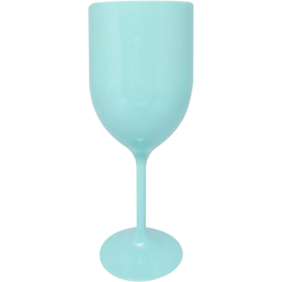 Taça de Vinho Azul Bebê